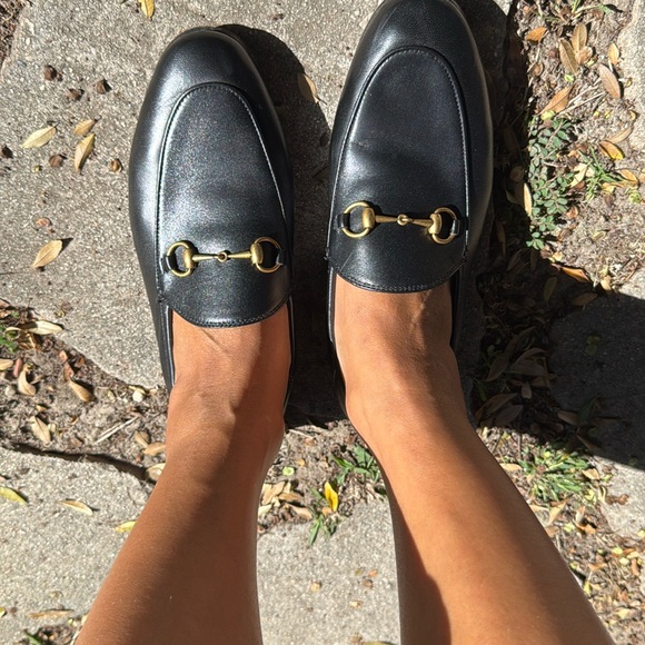 Gucci Brixton Horsebit Loafer size 38.5 black - Picture 1 of 9